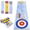 Jolof Store 3-in-1 Tabletop Game – Portable Curling, Bowling & Shuffleboard