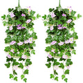 MJARTORIA 2PCS Artificial Wisteria Vine – 90cm Hanging Fake Flowers