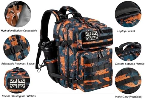 Tactical Military Backpack | 25L/35L Molle Assault Pack