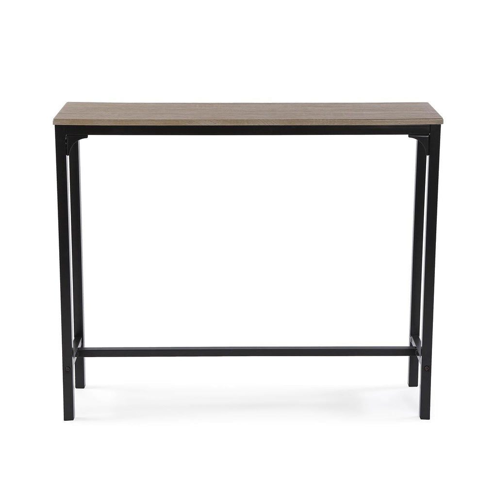 Versa Doncaster Console Table, Narrow table, 80x25x95cm, Brown and Black - image 4