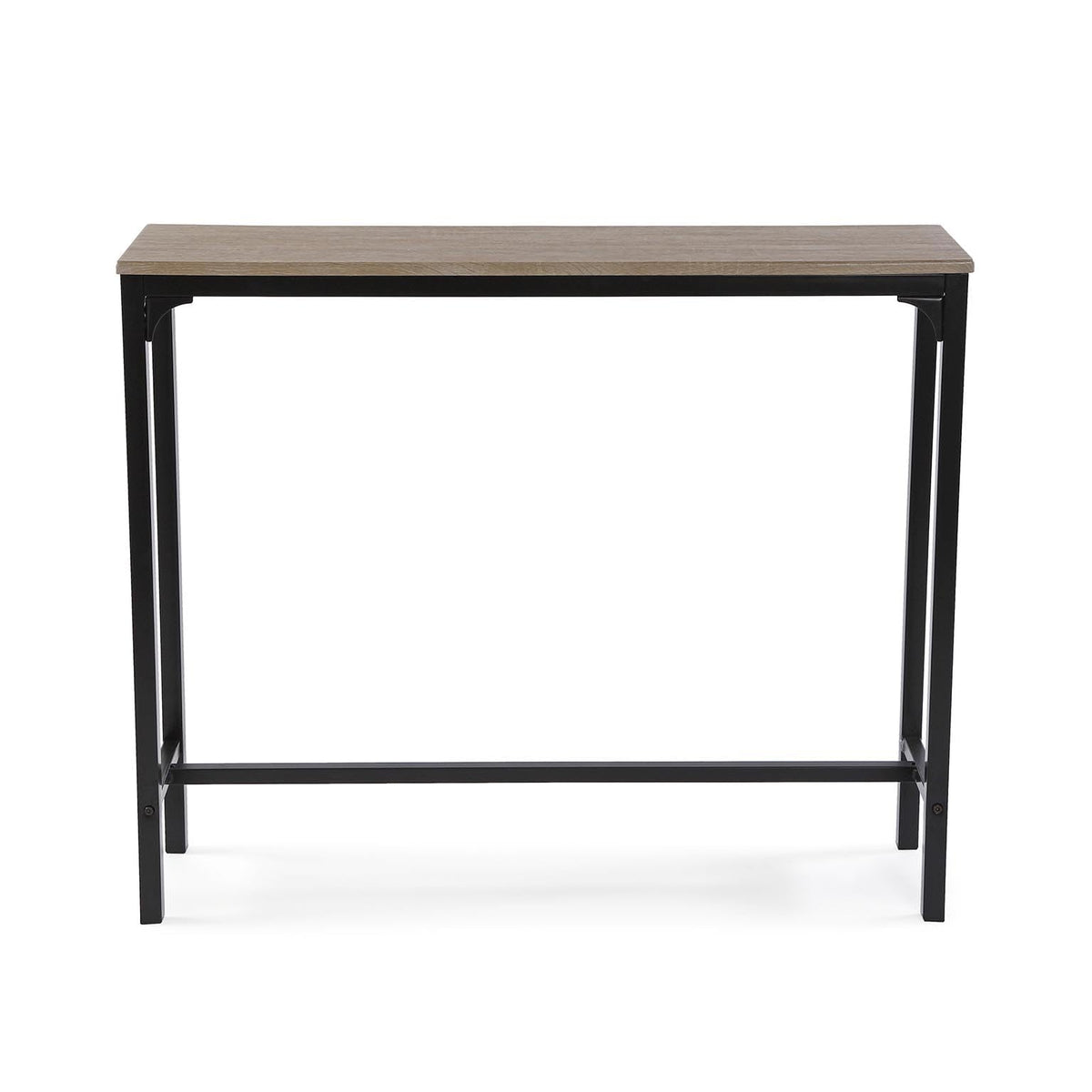 Versa Doncaster Console Table, Narrow table, 80x25x95cm, Brown and Black - image 4