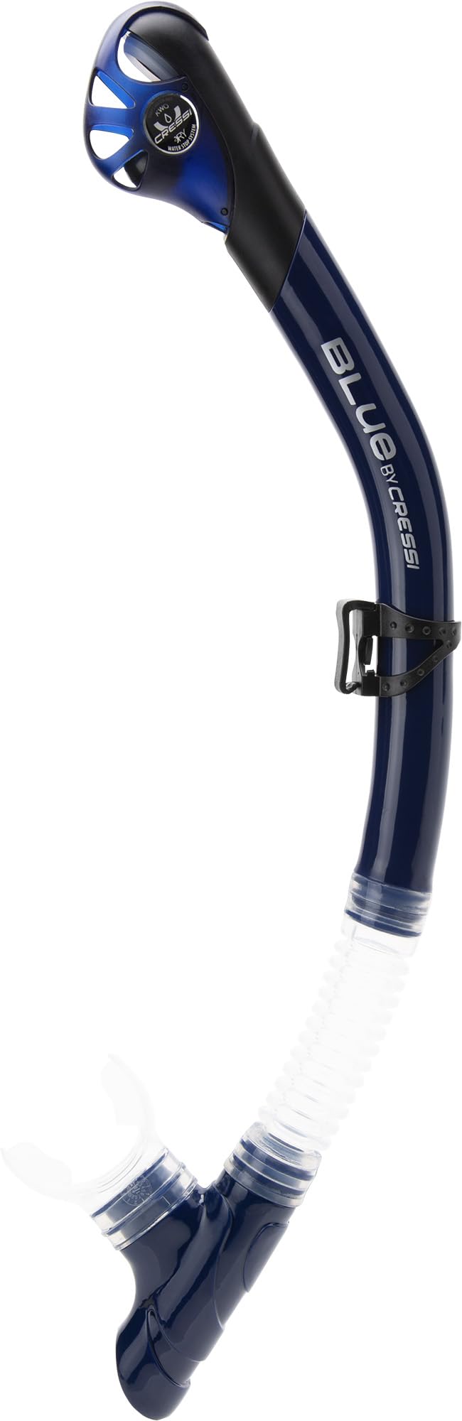 Cressi Tino Adventure Snorkel Set – Tonga Fins & Mask, Blue, S/M