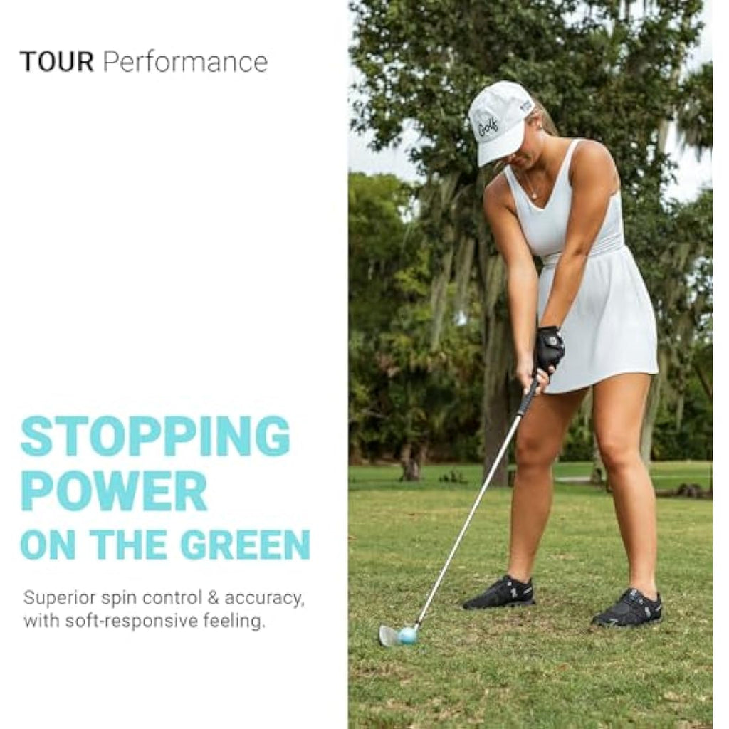 Trust Golf Aurora Rosa Urethane Golf Balls – 3-Piece Tour Performance