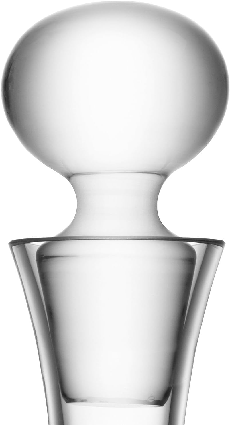 LSA International Bar Ships Decanter - 1L Handmade Glassware - Clear