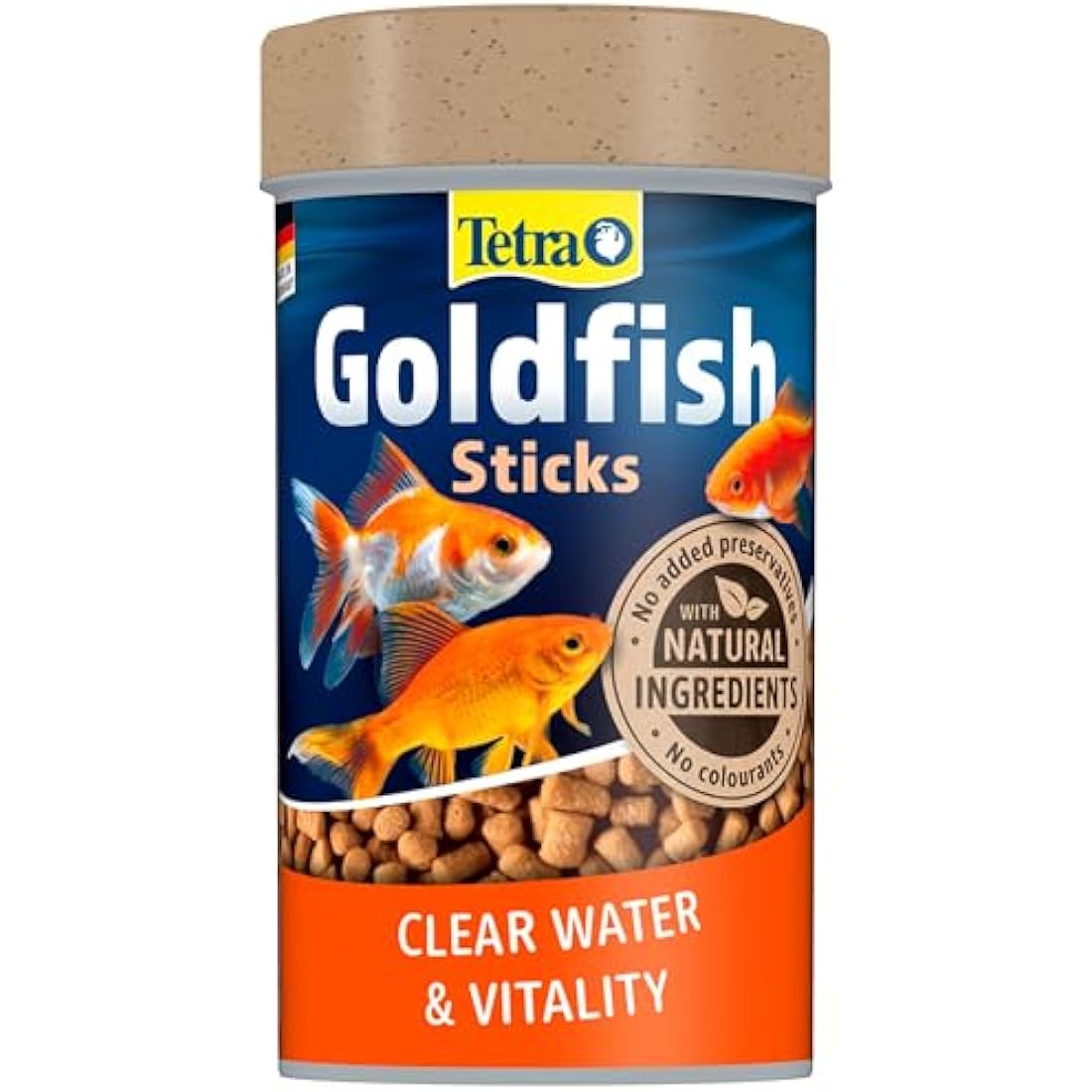 Tetra Goldfish Sticks – Floating Fish Food for Clean & Clear Water