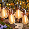 30M Outdoor Festoon Lights | IP65 Waterproof 32 LED Bulbs