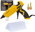 Industrial Hot Glue Gun | 60/100W Dual Power with 20 Sticks