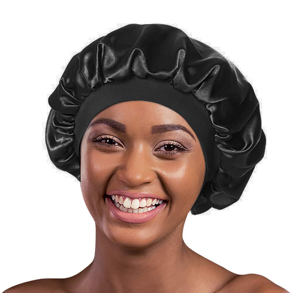 Alnorm Satin Lined Hair Bonnet – Double-Layered Silk Sleep Cap