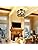 Industrial Wood Chandelier – 4-Light Farmhouse Ceiling Lamp
