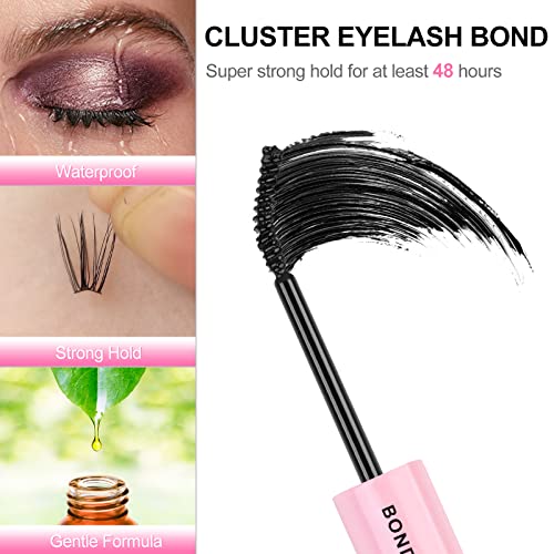 Jolof Store Lash Bond and Seal | Waterproof Cluster Eyelash Glue – 48H Hold
