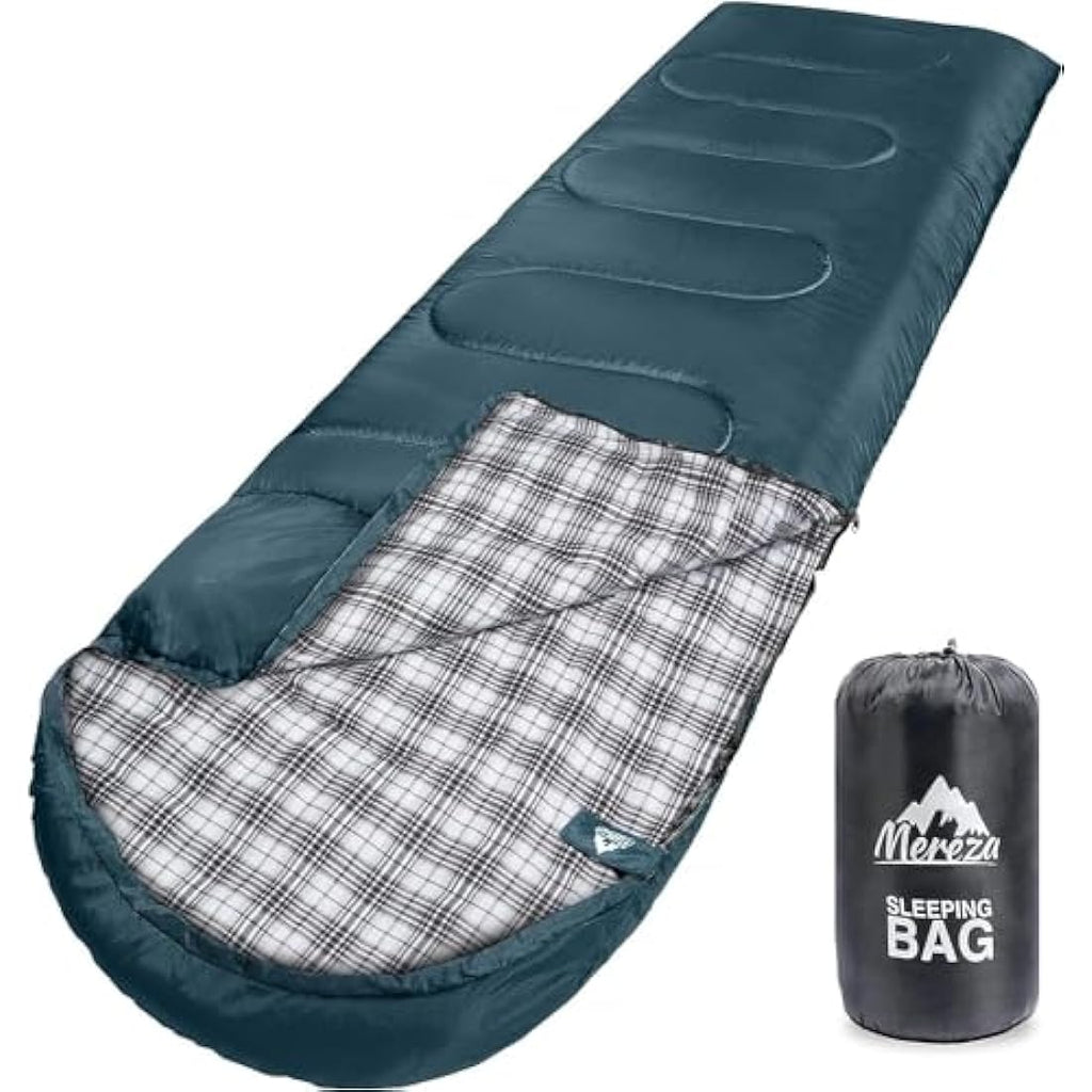 MEREZA XL Wide Sleeping Bag | Big and Tall 3-4 Season Cold Weather Gear