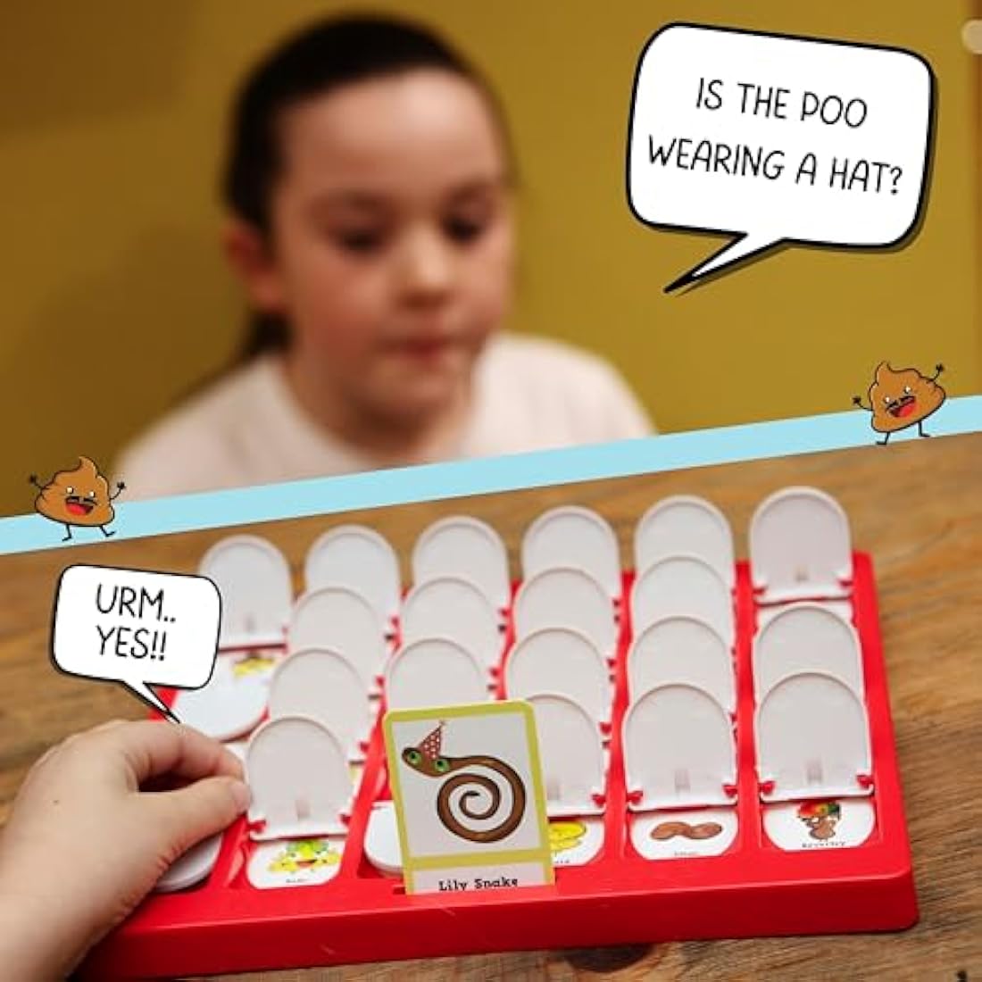 Boxer Gifts Guess Poo Game – Funny Poop Themed Family Board Game