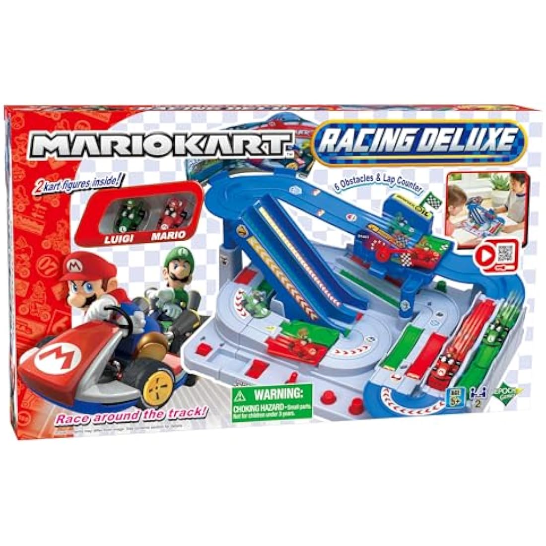 Mario Kart Racing Deluxe Tabletop Action Game by Epoch Games – 2 Player