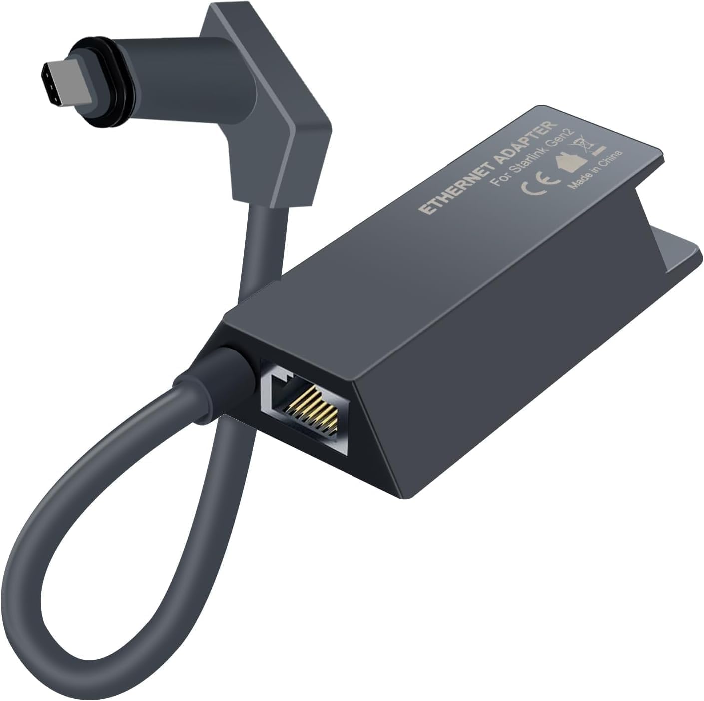 Starlink Ethernet Adapter V2 - 1000Mbps RJ45 Gigabit Wired