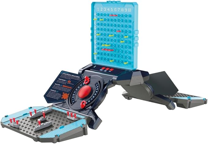 Hasbro Electronic Battleship Reloaded Strategy Board Game with Lights