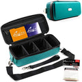 Quiver Time Teal Bolt Card Carrying Case | TCG Storage for 800+ Cards