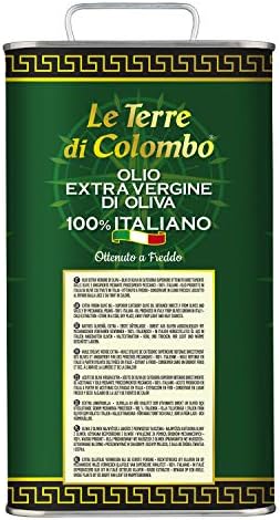 Le Terre di Colombo 100% Italian Extra Virgin Olive Oil - 3L Tin