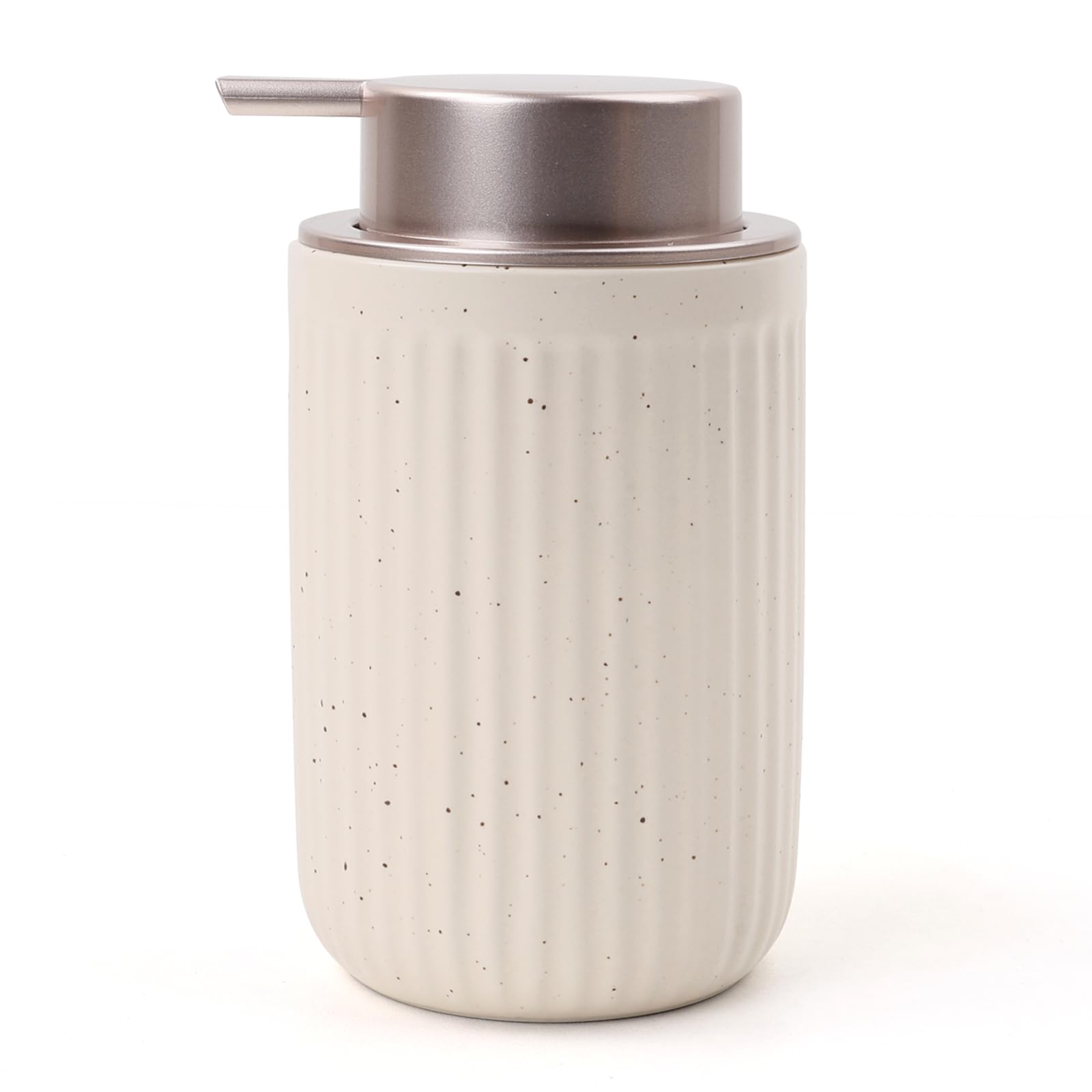 Ceramic Soap Dispenser – 350ml Matte Porcelain Hand Pump