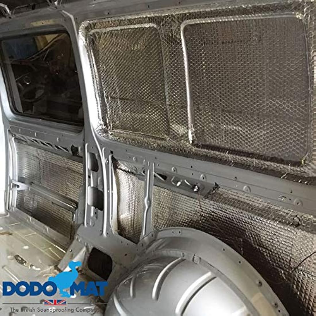 Dodo Mat DEADN Hex Sound Deadening Mat - 30 Sheets Butyl Insulation