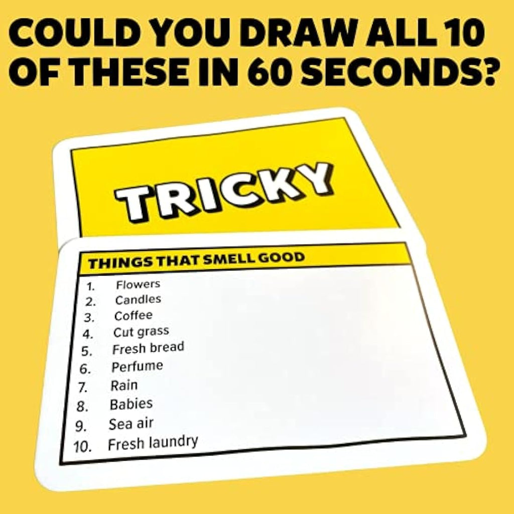 Six Second Scribbles – Fast Drawing Party Game for Families & Adults