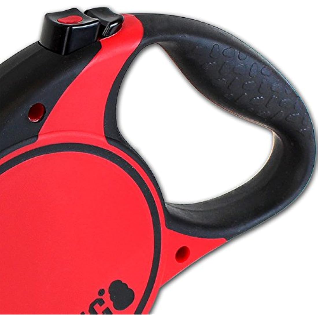 KONG Terrain Retractable Dog Leash – Large Red 5m Tape Lead