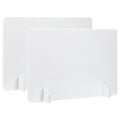 PATIKIL Desk Dividers 60x40cm, 2 Pack Desk Privacy Panel Freestanding Noise Reducing Partition Acoustic Panel with 4Pcs Support Feet for Testing - image 1