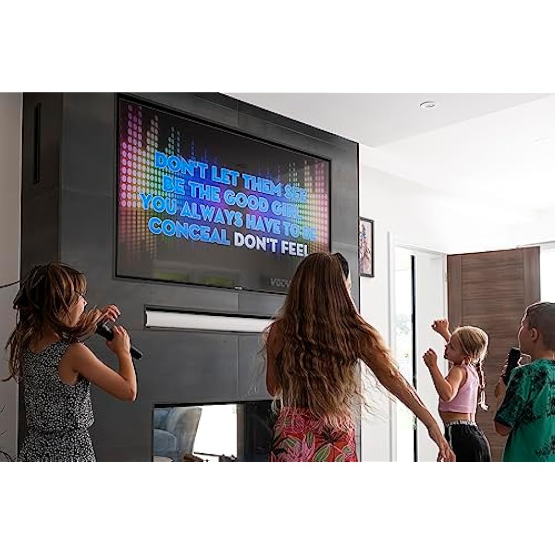 Vocal-Star VS-275 Karaoke Machine - 80W Portable Speaker & 2 Wireless Mics