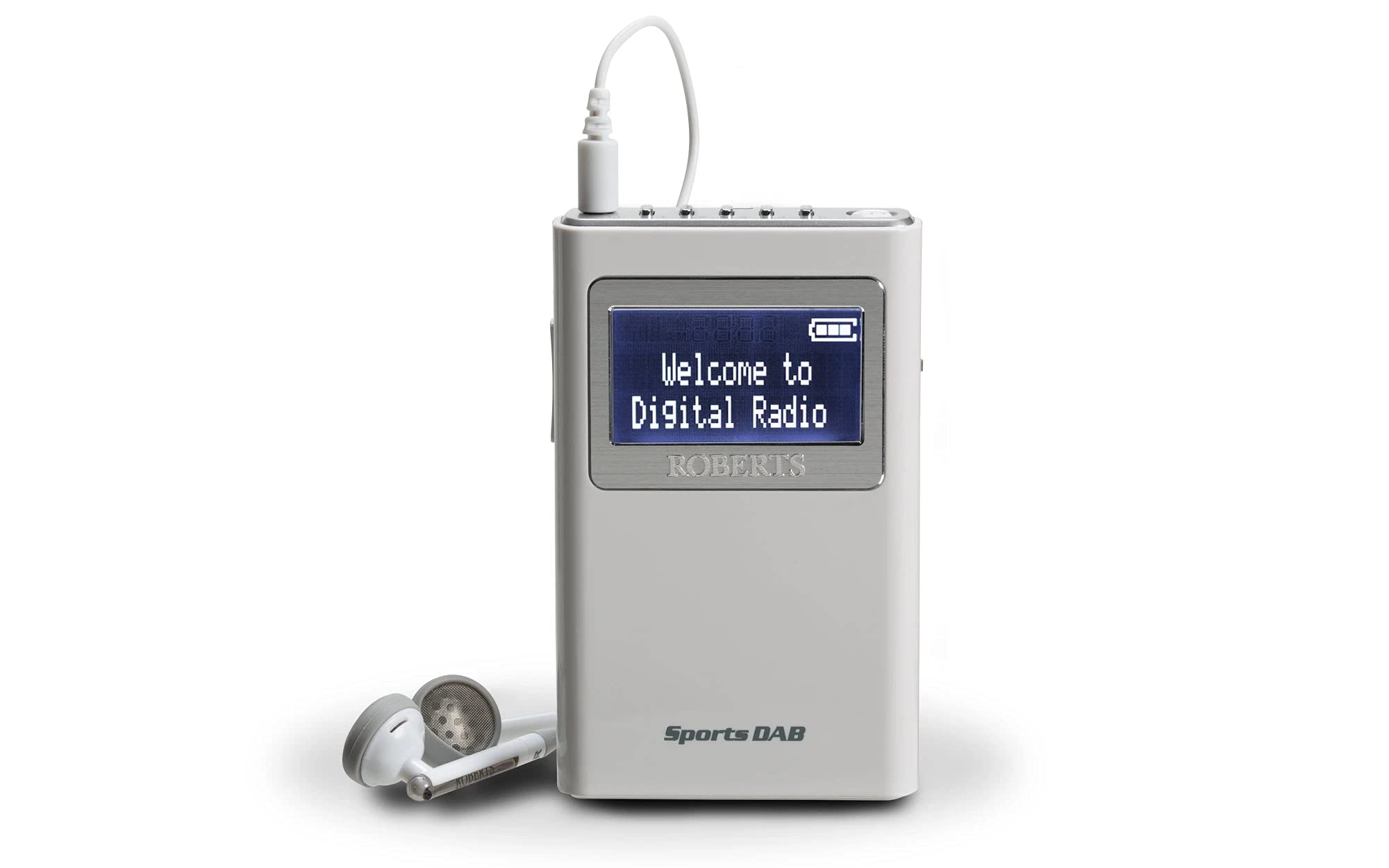 Roberts Sports DAB 5 Portable Pocket Radio | Digital DAB/FM Receiver