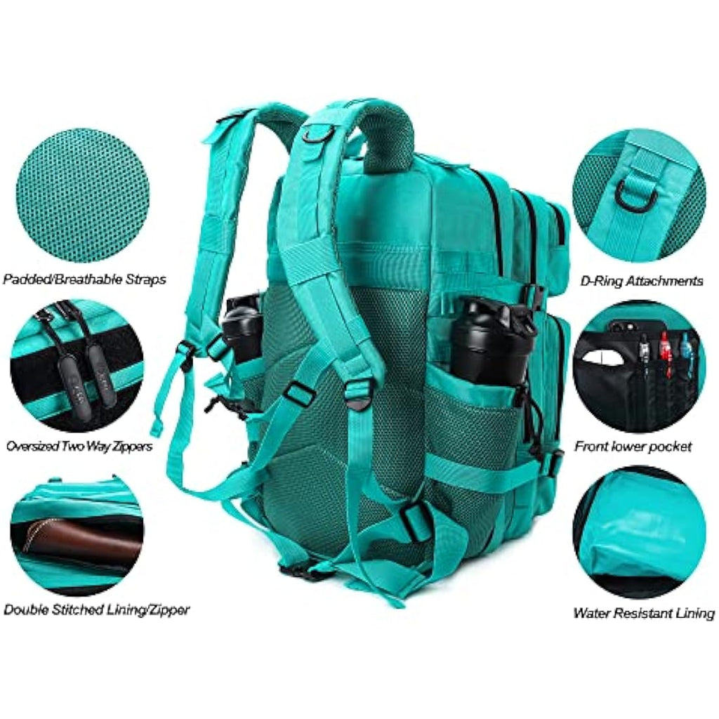 Military Tactical Backpack – 45L Waterproof Molle Rucksack