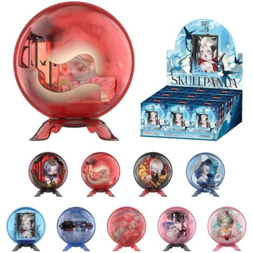 POP MART SKULLPANDA The Mirage Series Figures - Collectible Art Toy Set