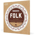 D'Addario Folk Nylon Classical Guitar Strings - Ball End EJ34 Black