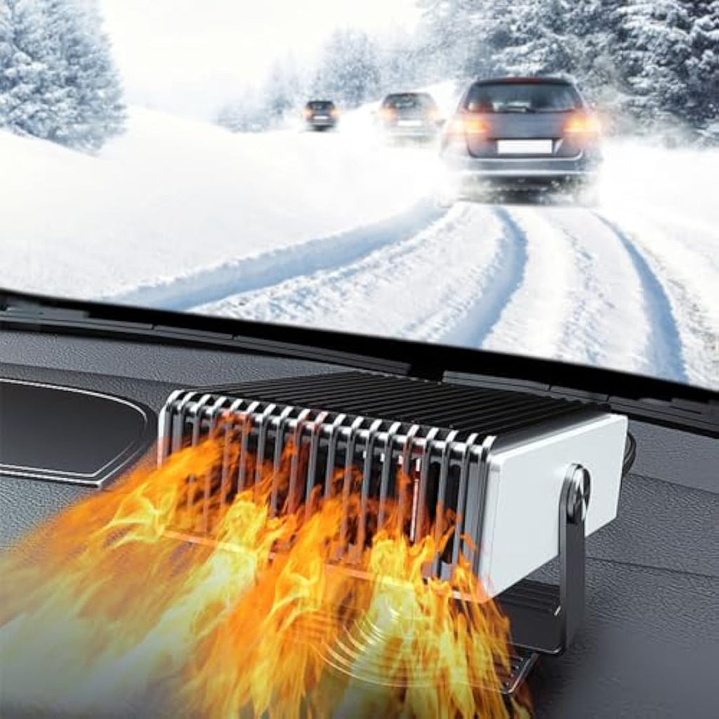 Baceyong 12V 150W Car Heater | Portable Windscreen Defogger & Fan