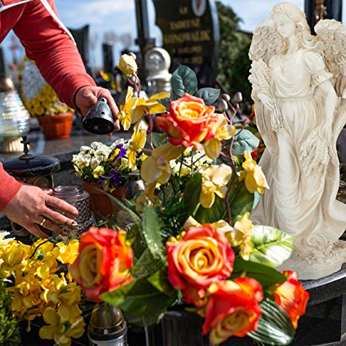 Garden Angel Figurine – Weatherproof Polyresin Cherub
