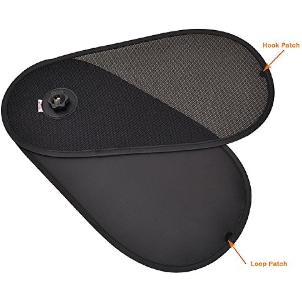 TFY Car Window Sun Shade Protector - Mesh UV Blocker for Baby & Kids