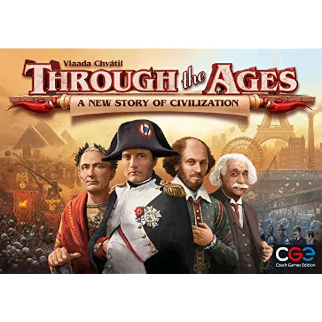 Through the Ages: A New Story of Civilization Board Game by CGE