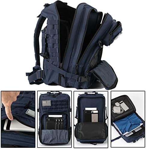 45L Military Tactical Backpack – Molle Army Assault Pack