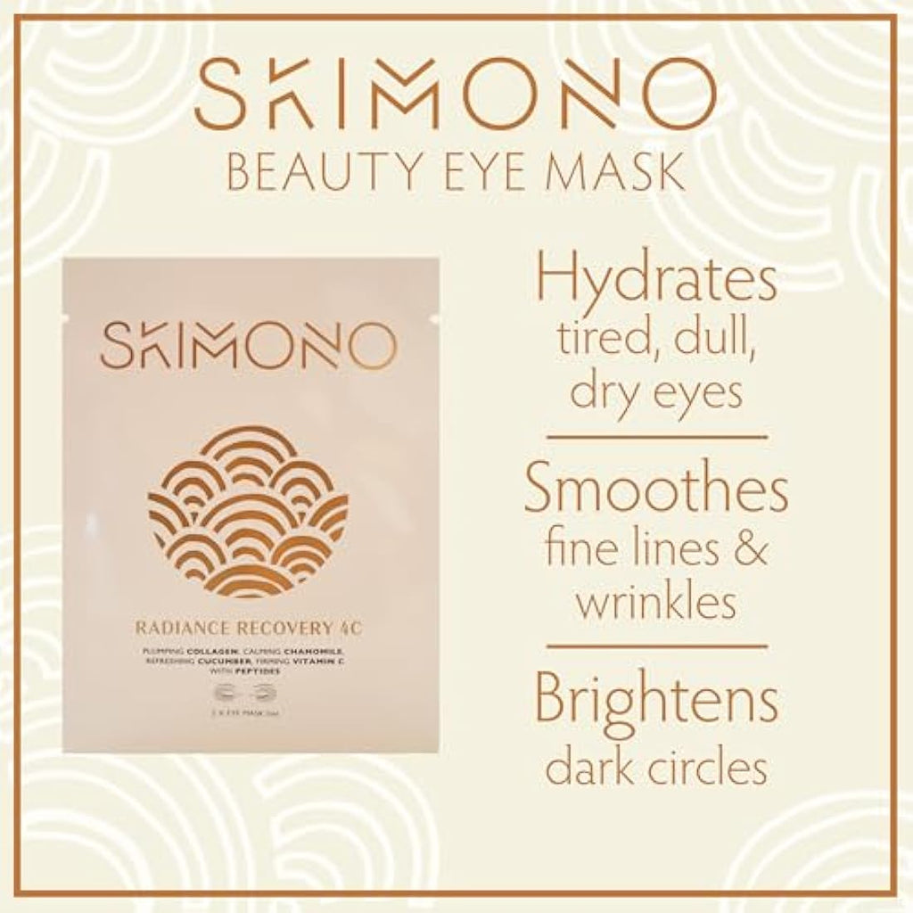 Skimono Super Indulgence 4-Pack Mask Set | Hydrating Skincare Gift