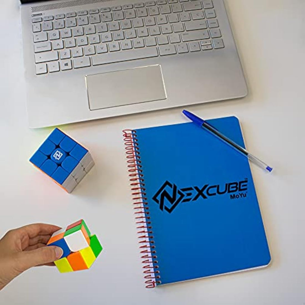 Nexcube Speed Cube Set | 3x3 and 2x2 Stickerless Brain Teaser Puzzles
