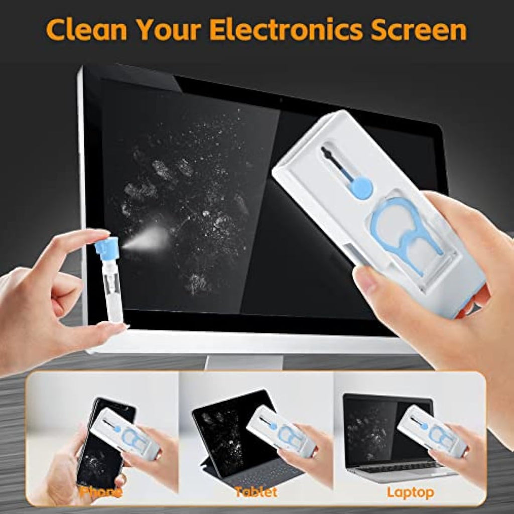 Alyvisun 11-in-1 Laptop Cleaning Kit | Keyboard Cleaner Brush - Blue