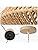 Jolof Store Rattan Pendant Light – Woven Boho Farmhouse Chandelier
