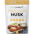 NKD Living Psyllium Husk Powder - 1kg (2 x 500g) Vegan Fiber Supplement