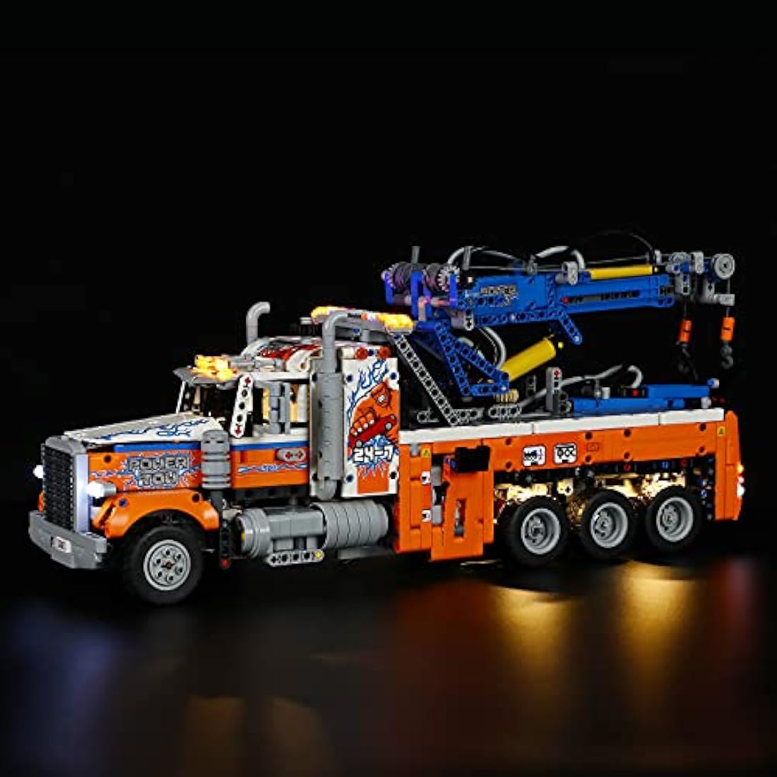 Lightailing LED Lighting Kit for Lego Technic Heavy-Duty Tow Truck 42128