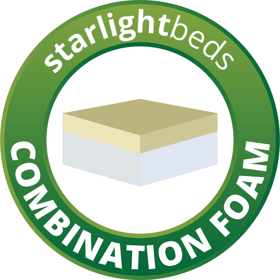 Starlight Beds 2ft6 Small Single Memory Foam Mattress | 6 Inch Deep