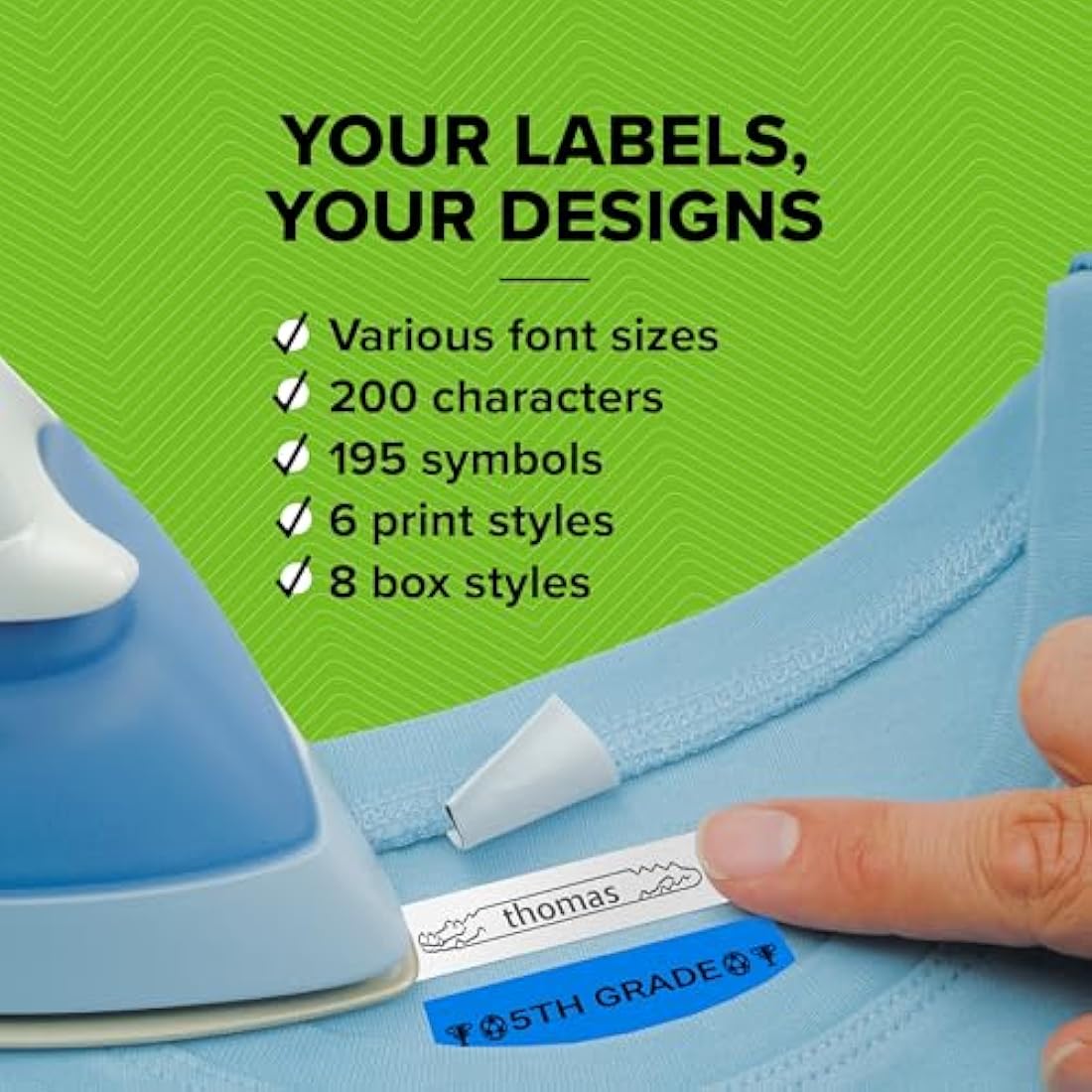 Dymo LetraTag LT-100H Label Maker Starter Kit with 2 Tape Rolls & Holder