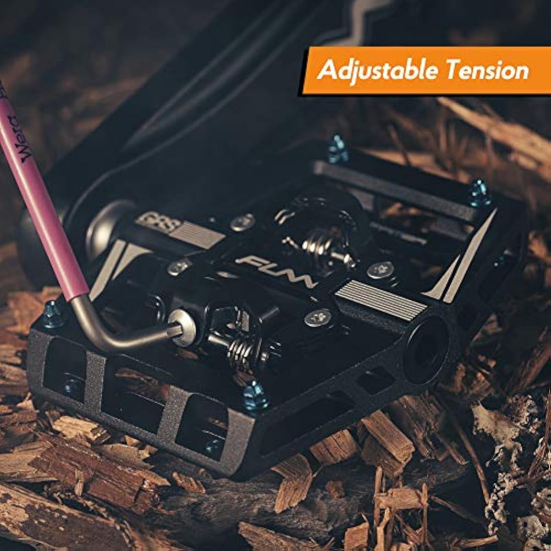 Funn Mamba S MTB Clipless Pedals | Double Sided SPD Compatible Platform