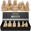 Isle of Lewis Replica Chess Pieces – Jolof Store Stone Resin Set