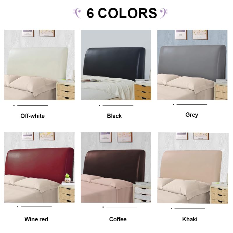 Bestenrose Headboard Cover for Double King Size Bed Waterproof Pu Cover - image 5
