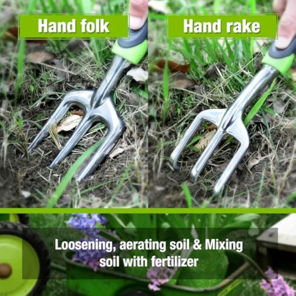 WORKPRO 5-Piece Garden Tool Set | Cast Aluminum Ergonomic Hand Tools