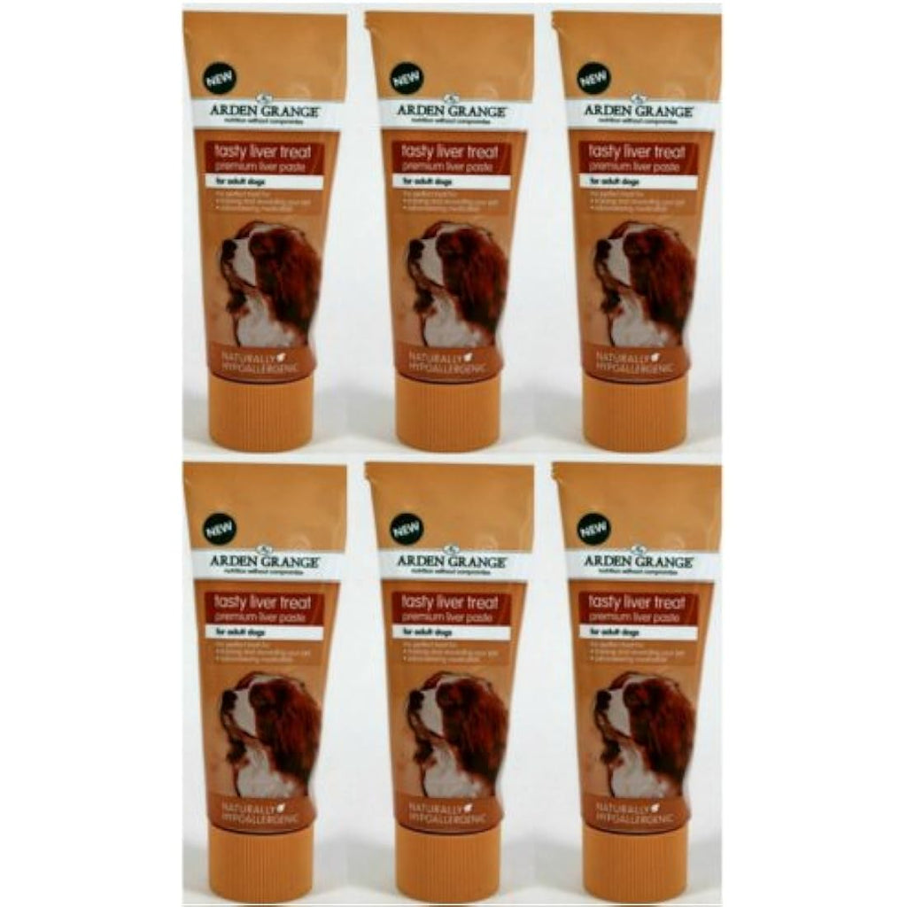 Arden Grange Liver Paste Dog Training Treat - 6 x 75g Healthy Snack