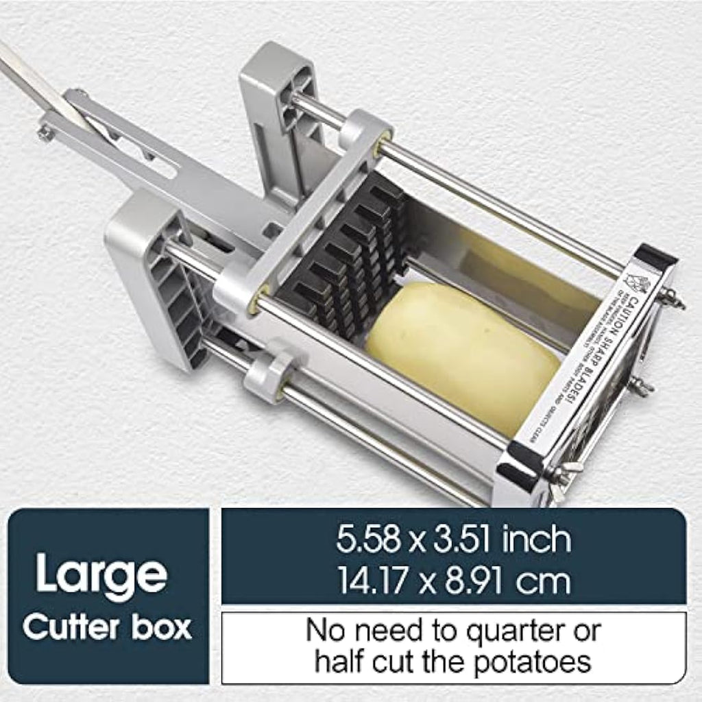 Sopito Stainless Steel French Fry Cutter – Professional Potato Chipper
